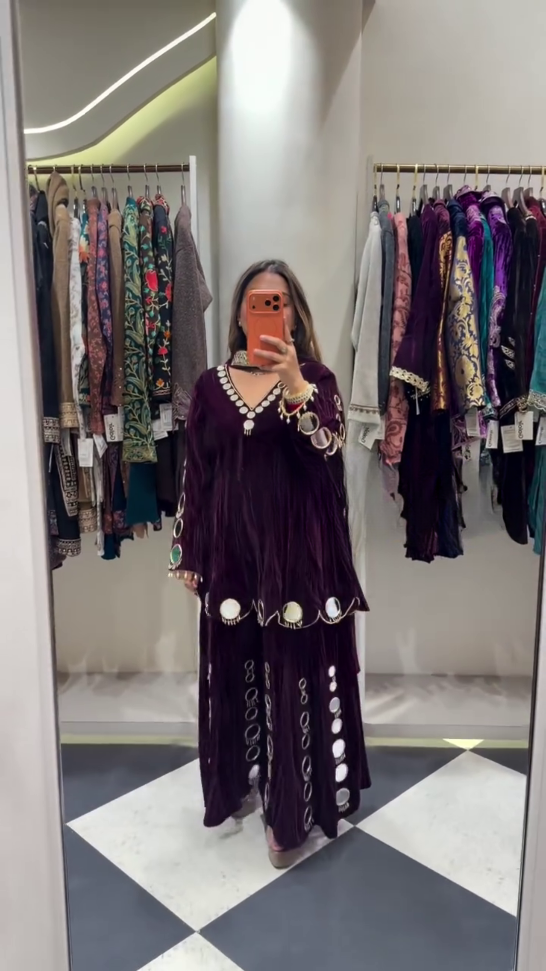 Galoir “Mentara” Velvet Three-Piece Set — Timeless Luxury with Modern Grace