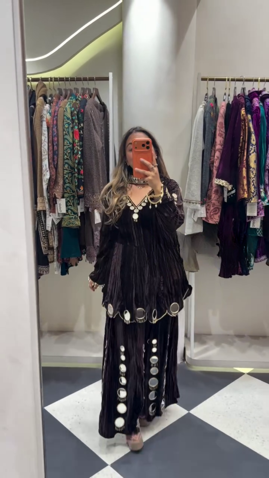 Galoir “Mentara” Velvet Three-Piece Set — Timeless Luxury with Modern Grace