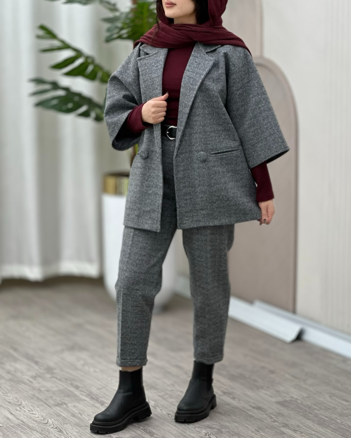 Cottinfab Brown Cotton Co-Ord Set – Effortless Style Meets Everyday Comfort