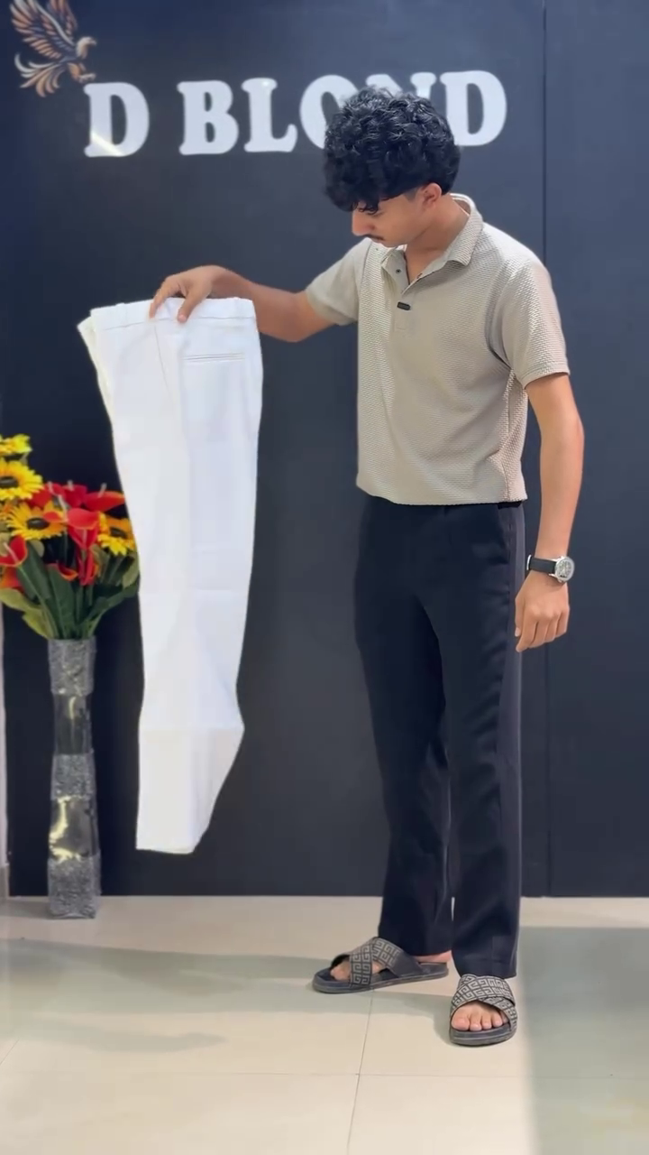 🎨 Stand Out in Style: Exclusive Printed Full-Sleeves Abstract Shirt & White Bottomwear Combo 👕🤍