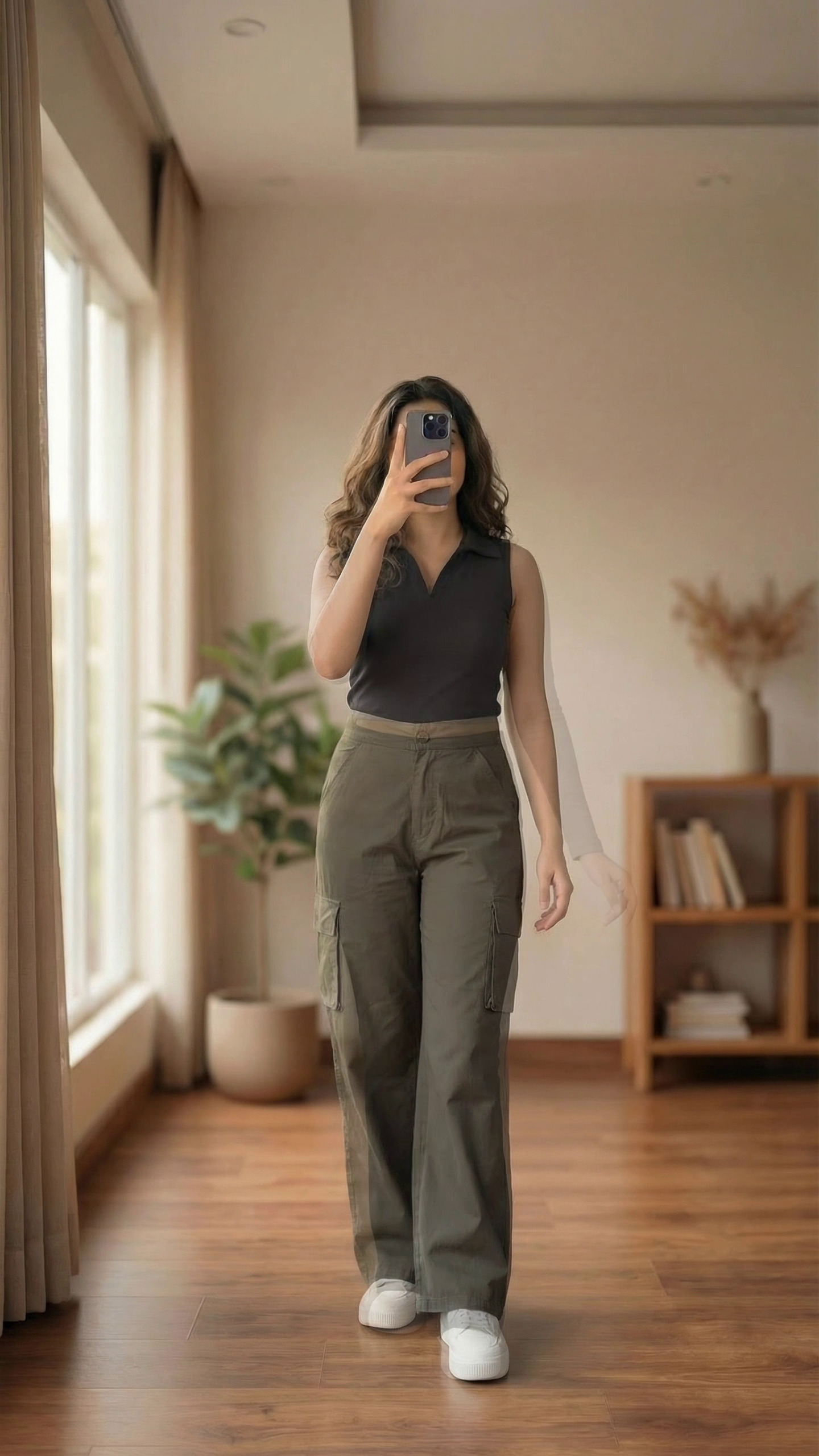 IUGA Women’s Plain Round Neck Rib Knit Regular Top – Timeless Comfort and Everyday Style