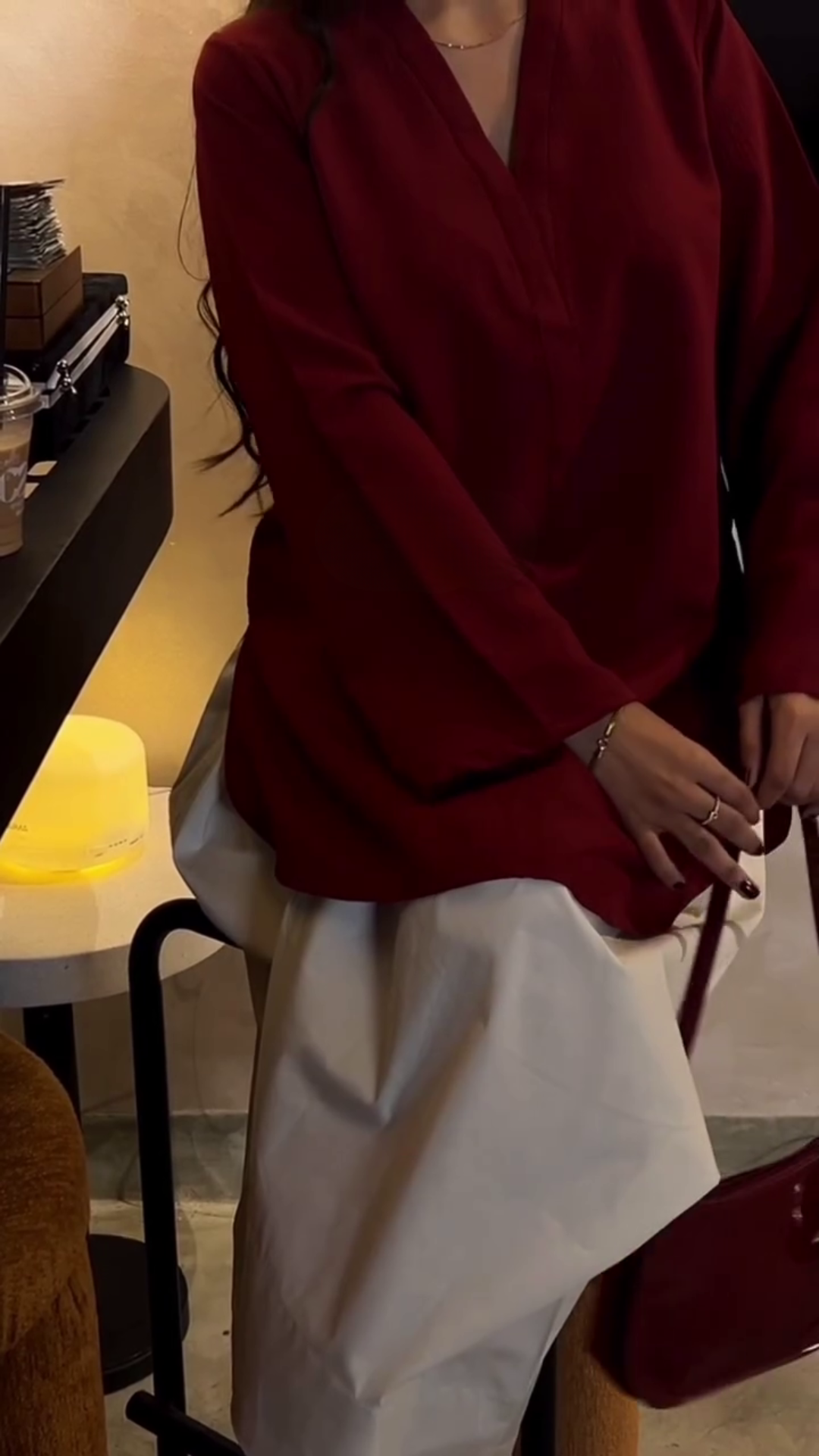 Solid Berry Lush Pashmina Kurta & Farshi Salwar Set – Elegant, Luxurious, and Timeless