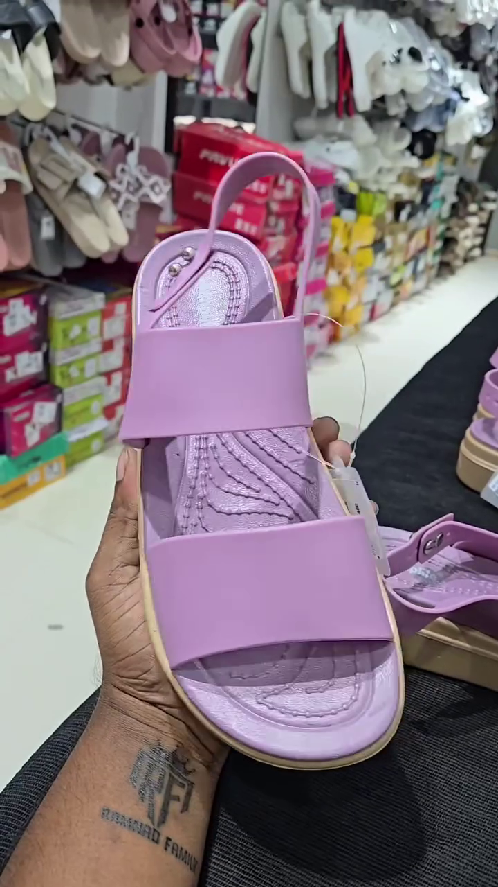 Crocs Women’s Brooklyn Low Wedge Sandals – Comfort Meets Chic in Purple/Lavender