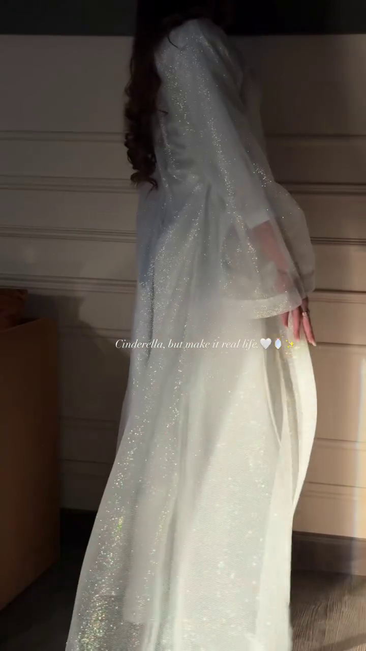 ✨ A Modern Fairytale: Cinderella-Inspired Elegance Gown ✨