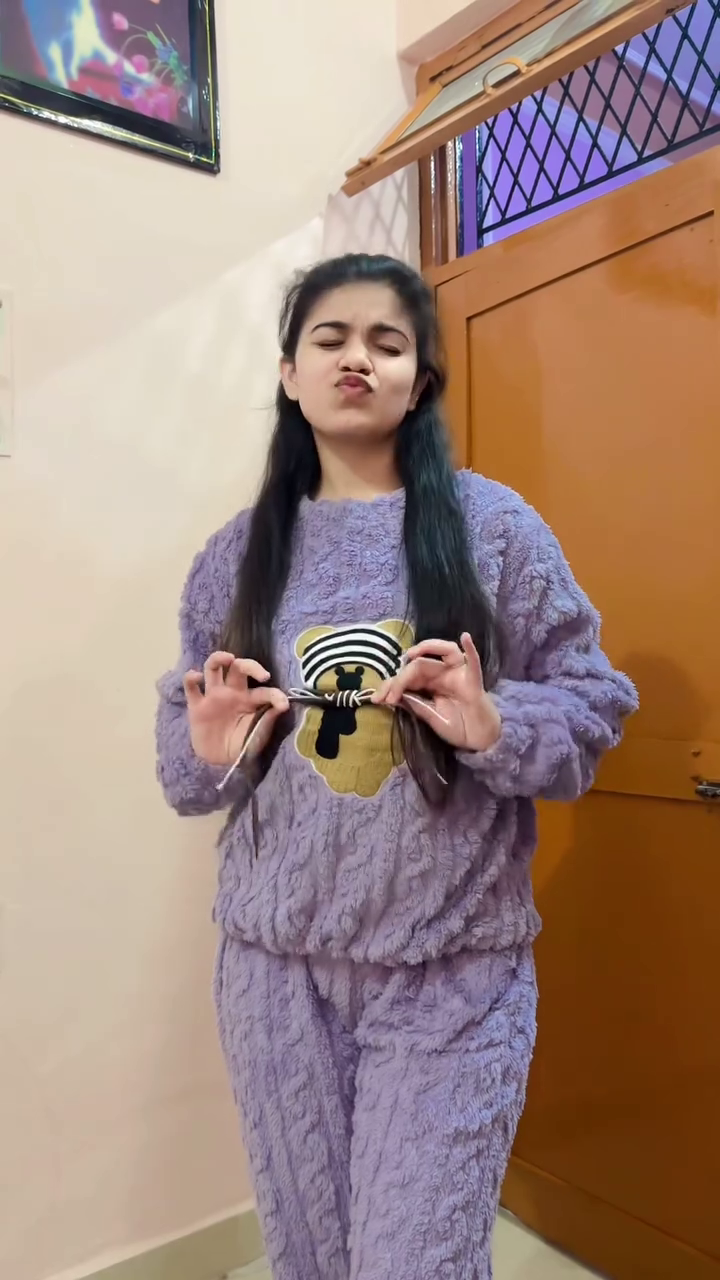 Cozy Elegance for Cold Nights: Women’s Woolen Night Suit for Winters