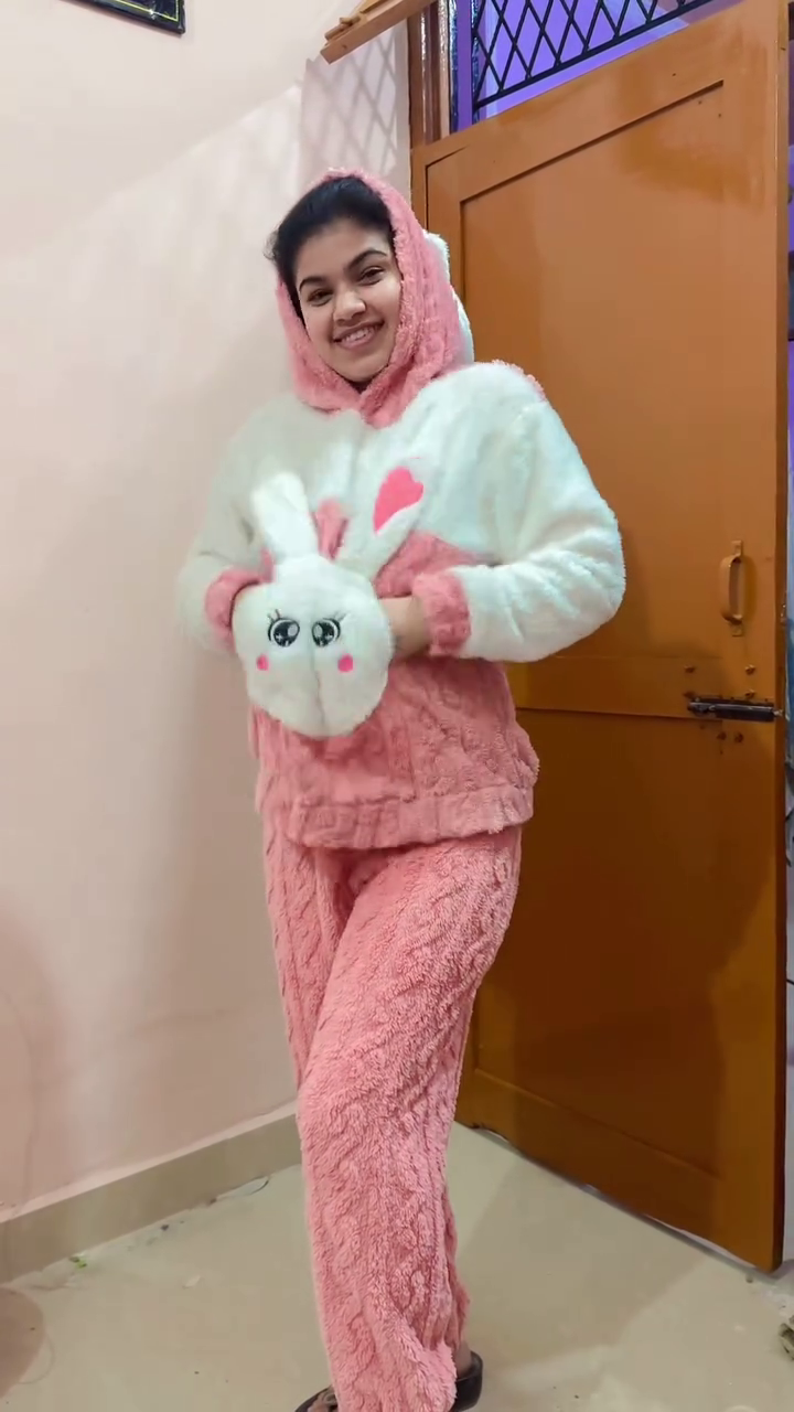 Cozy Elegance for Cold Nights: Women’s Woolen Night Suit for Winters