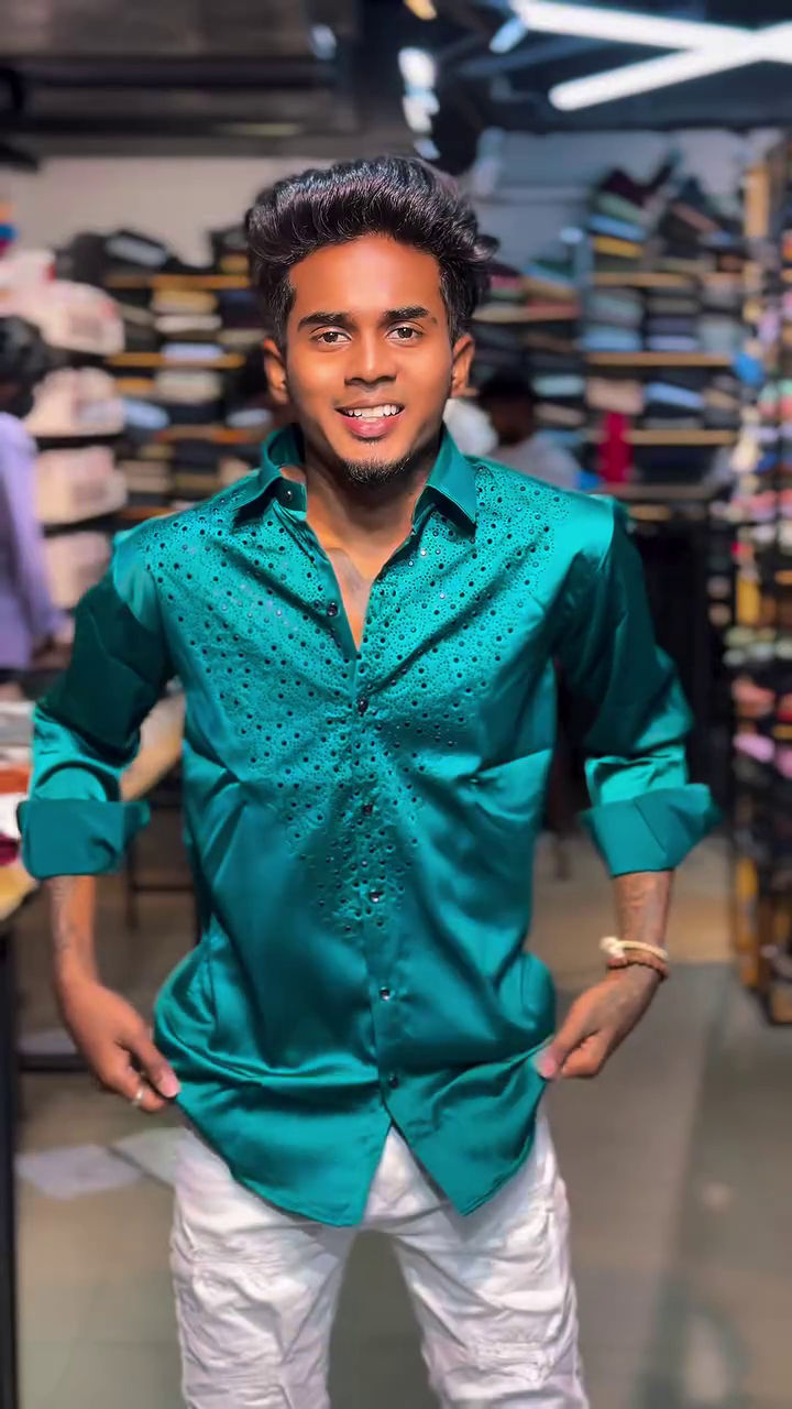 Satin Day One Party Wear Shirts – Sleek, Shiny, and Stylish