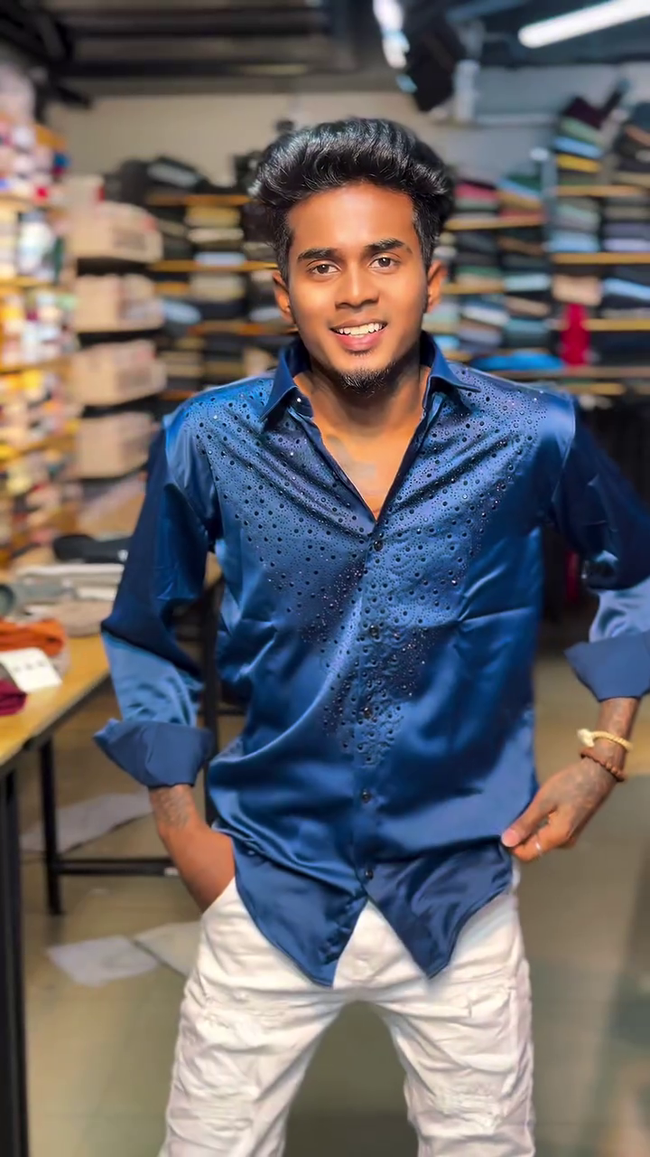 Satin Day One Party Wear Shirts – Sleek, Shiny, and Stylish