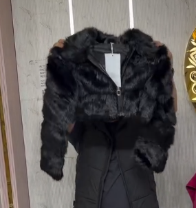 Brown Faux-Fur Crop Jacket – Cozy, Chic & Statement-Making Outerwear