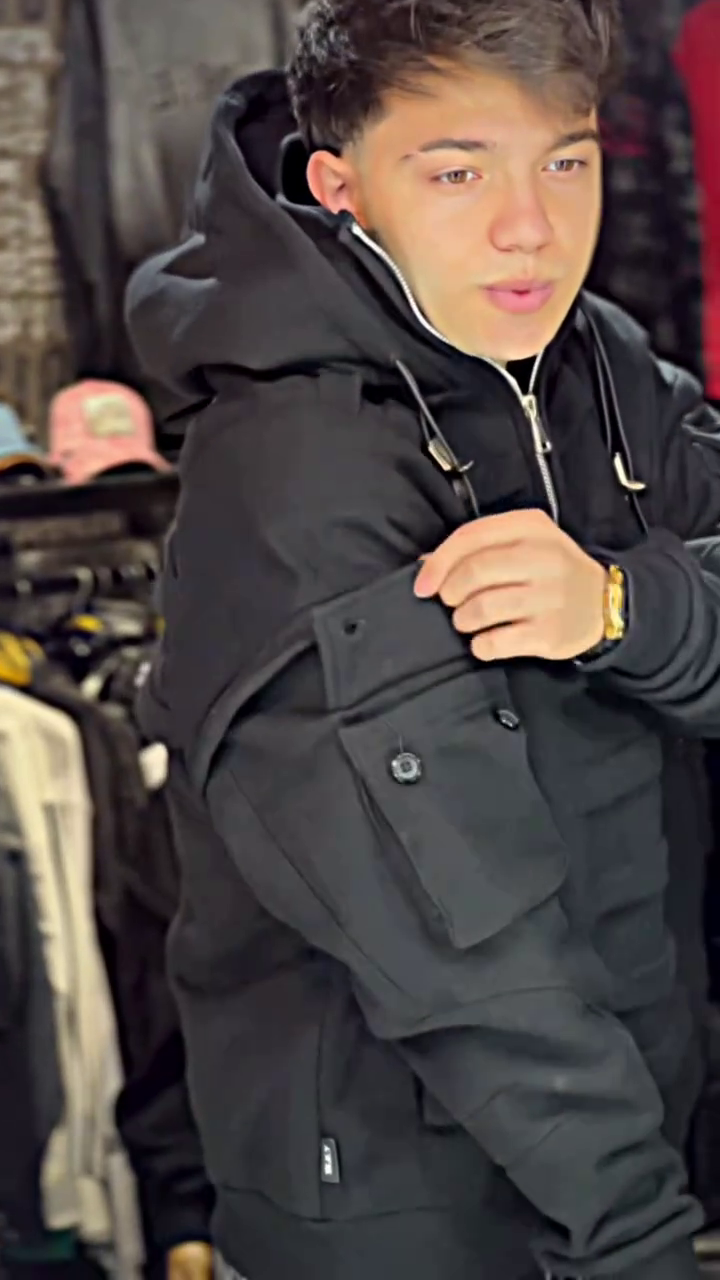 Men’s Quilted Sleeve Cyber Goth Cardigan – Asymmetric Cosplay Jacket for Bold Streetwear