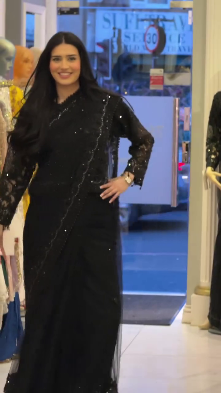 Embroidered Pure Georgette Saree — Elegant Grace with Timeless Charm