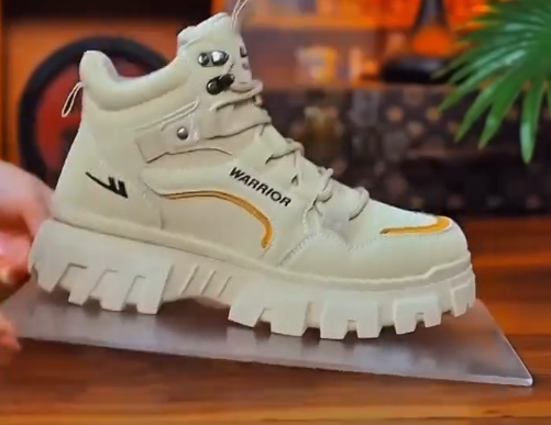 Qualida White Boot Sports Shoes — Stylish Comfort for Every Step