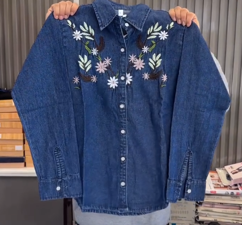 Classic Women’s Denim Shirt – Timeless Style Meets Everyday Comfort