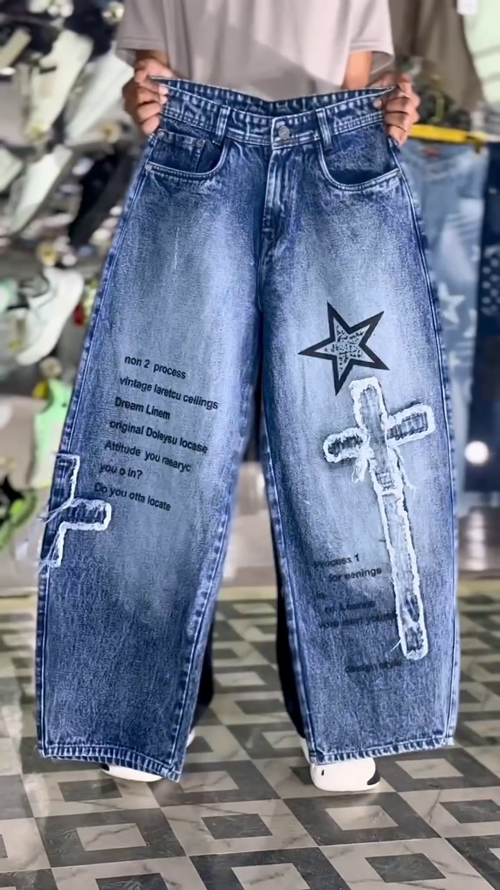 “Effortless Style and Comfort: Wide-Leg Denim Jeans for Every Wardrobe”