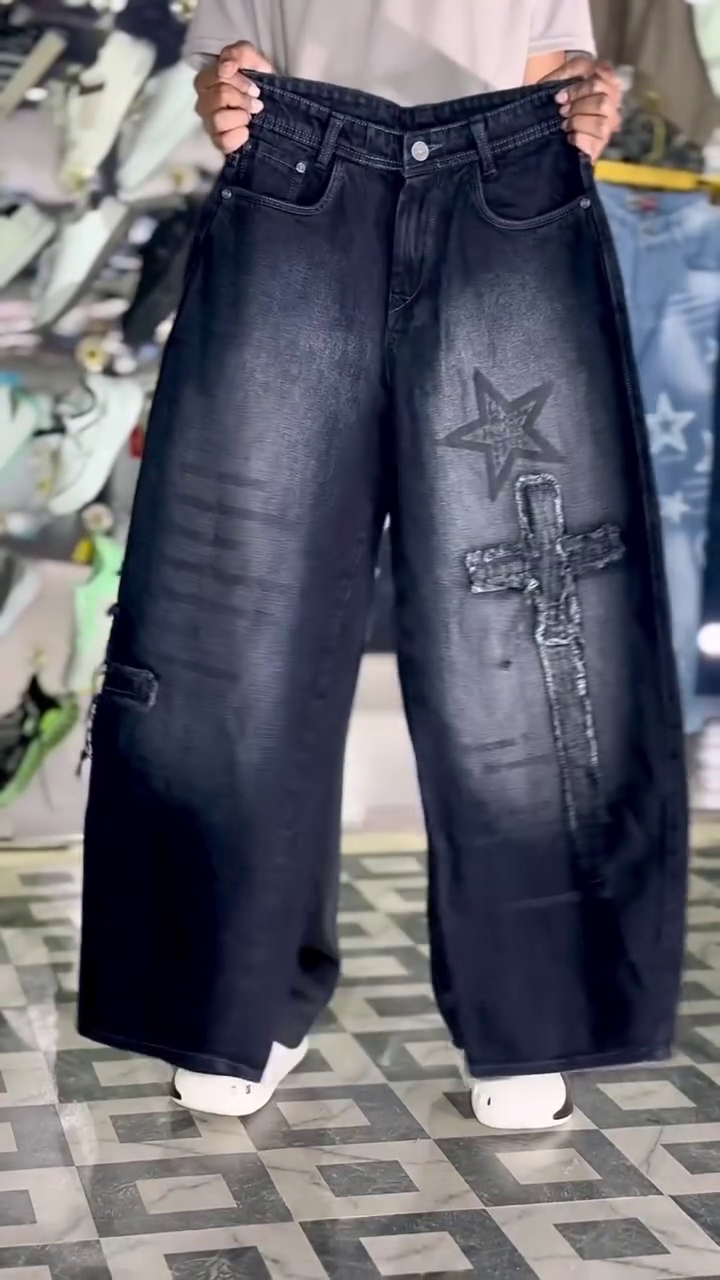 “Effortless Style and Comfort: Wide-Leg Denim Jeans for Every Wardrobe”