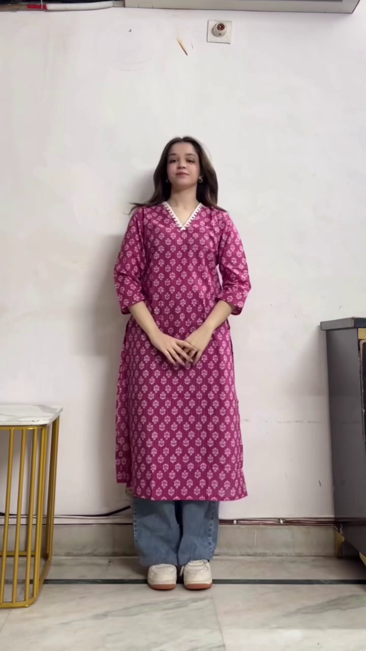 🌼 Sunshine Bloom: Floral Printed Kurta