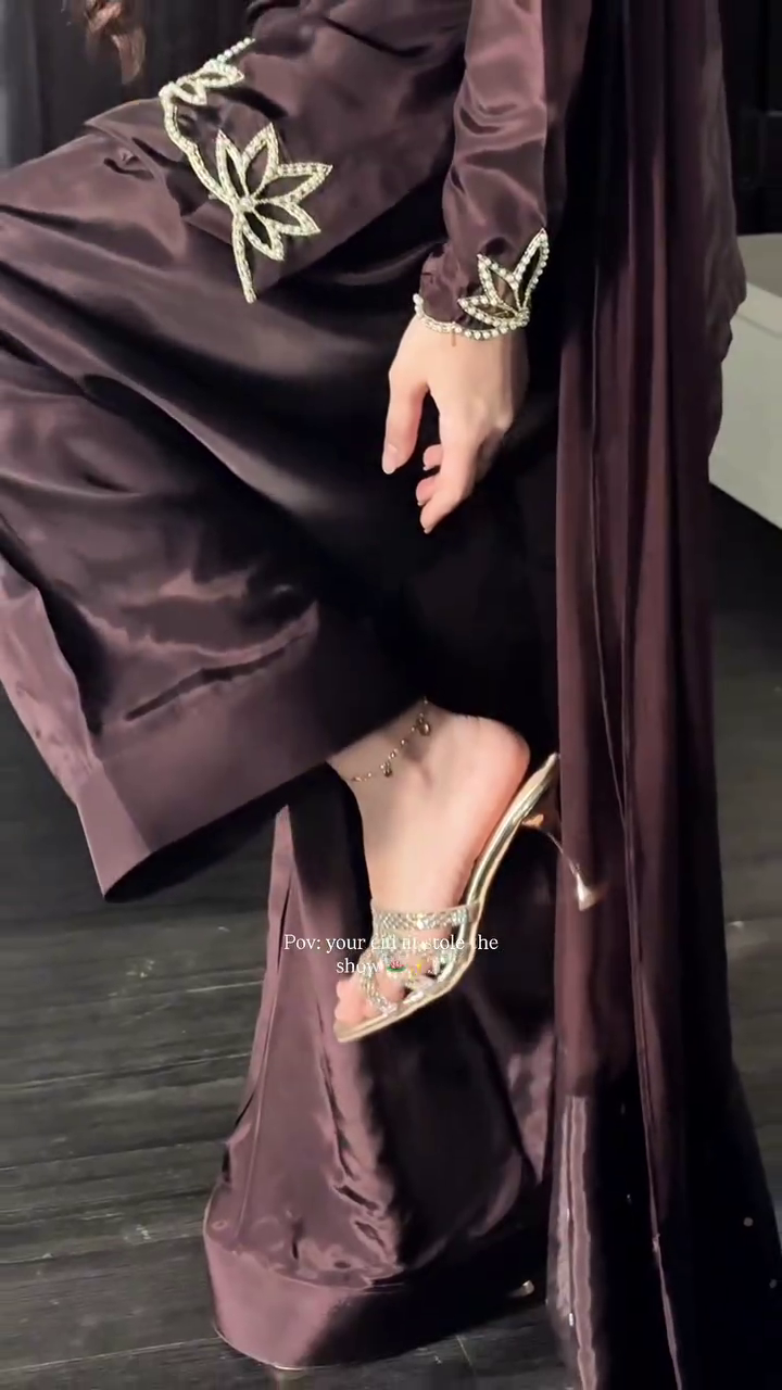 Elegant Luxury 3-Piece Suit Set with Silver Leaf Embroidery by ISRL ENTERPRISE