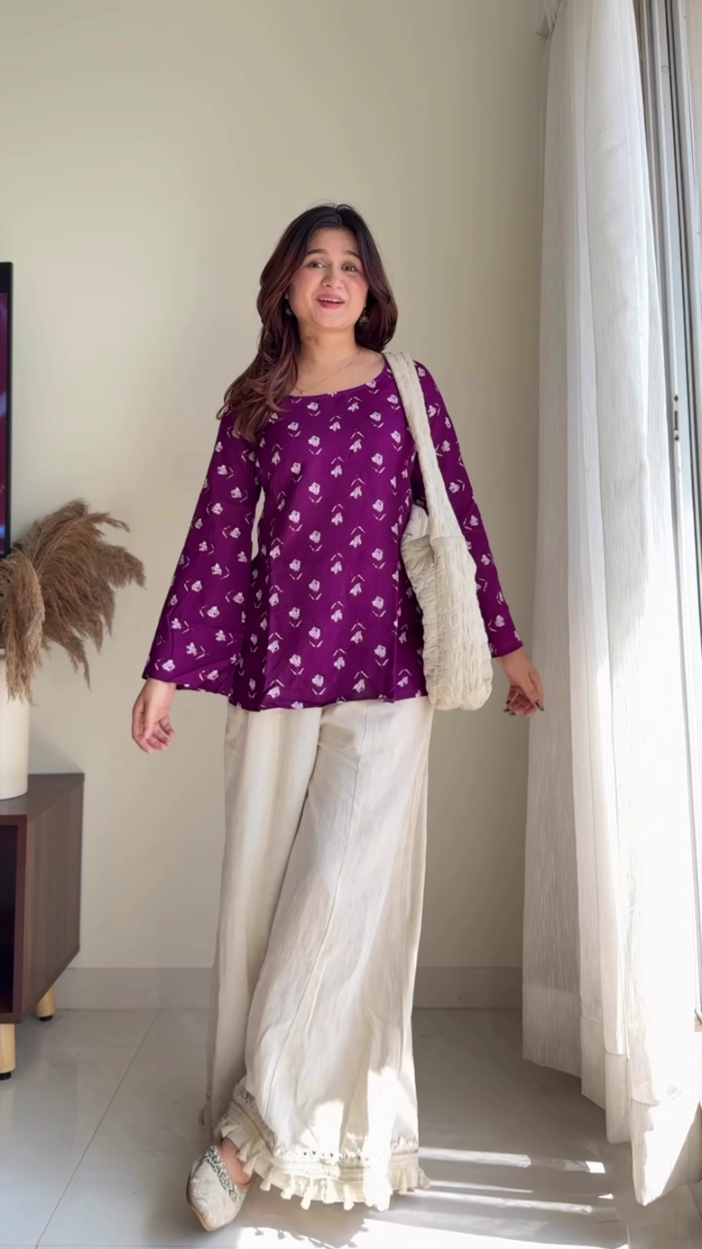 Effortless Style Meets Everyday Comfort: Blue Printed Casual Top for Modern Women