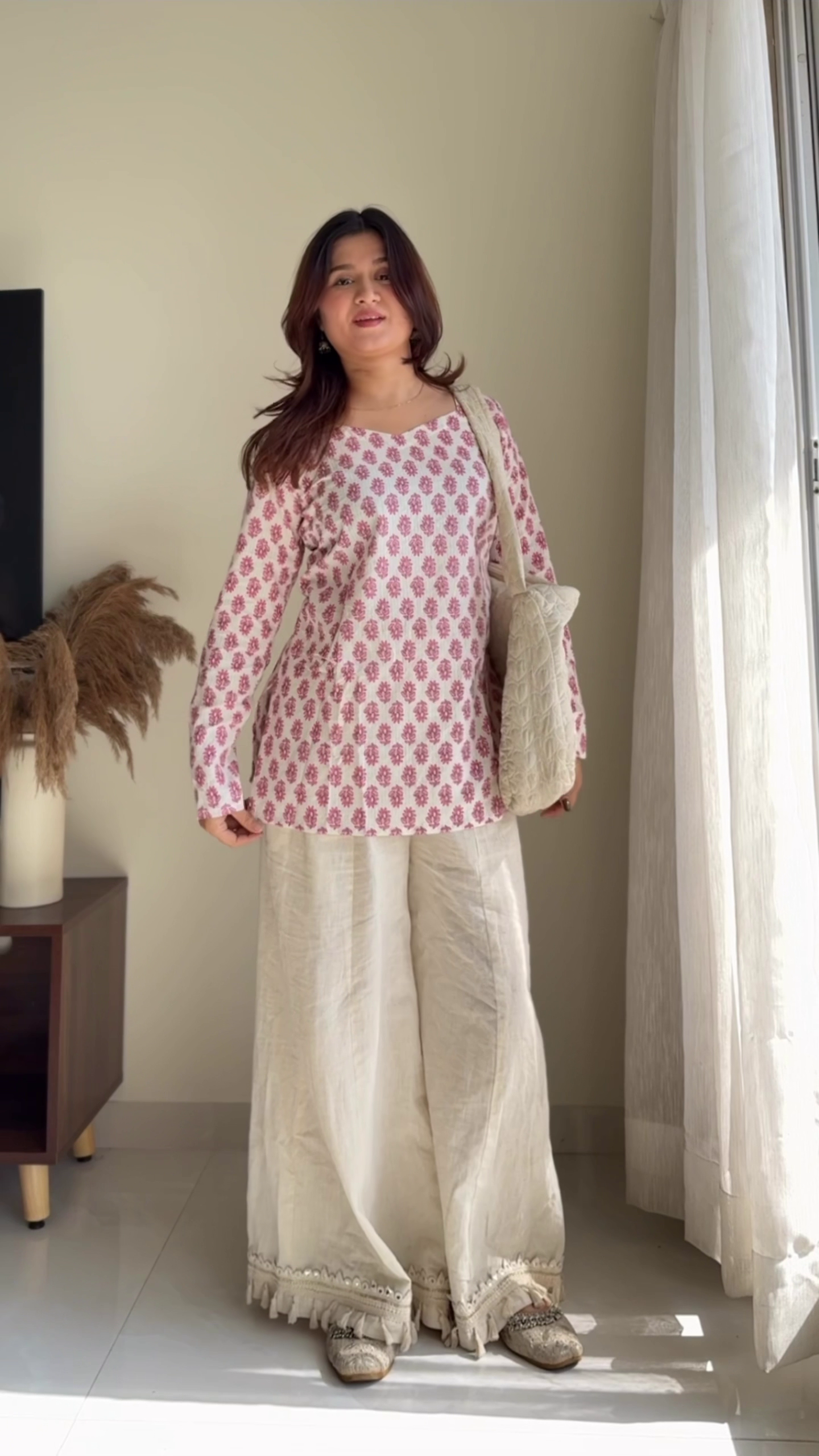 Effortless Style Meets Everyday Comfort: Blue Printed Casual Top for Modern Women