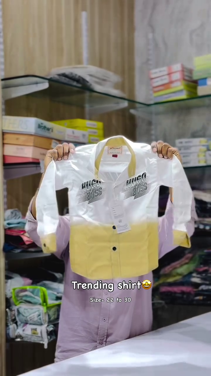 Fresh & Stylish: Casual White and Green Gradient Striped Long-Sleeve Shirt