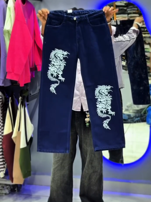 Relaxed Utility: Khaki Baggy Jeans for Effortless Street Style