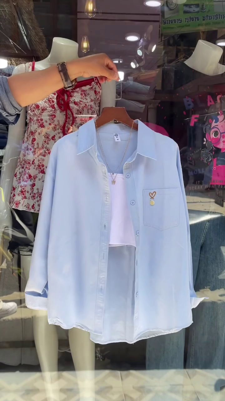 Chic Comfort: Women’s Solid Oversized Pink Shirt