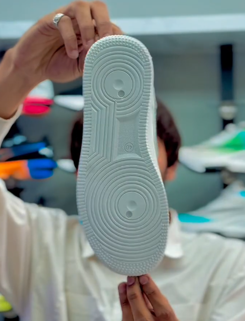 Exclusive Style: Custom Painted Nike Air Force 1 Sneakers