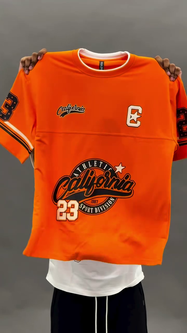 Casual Statement: Men’s Typography Printed Round Neck Cotton T-Shirt