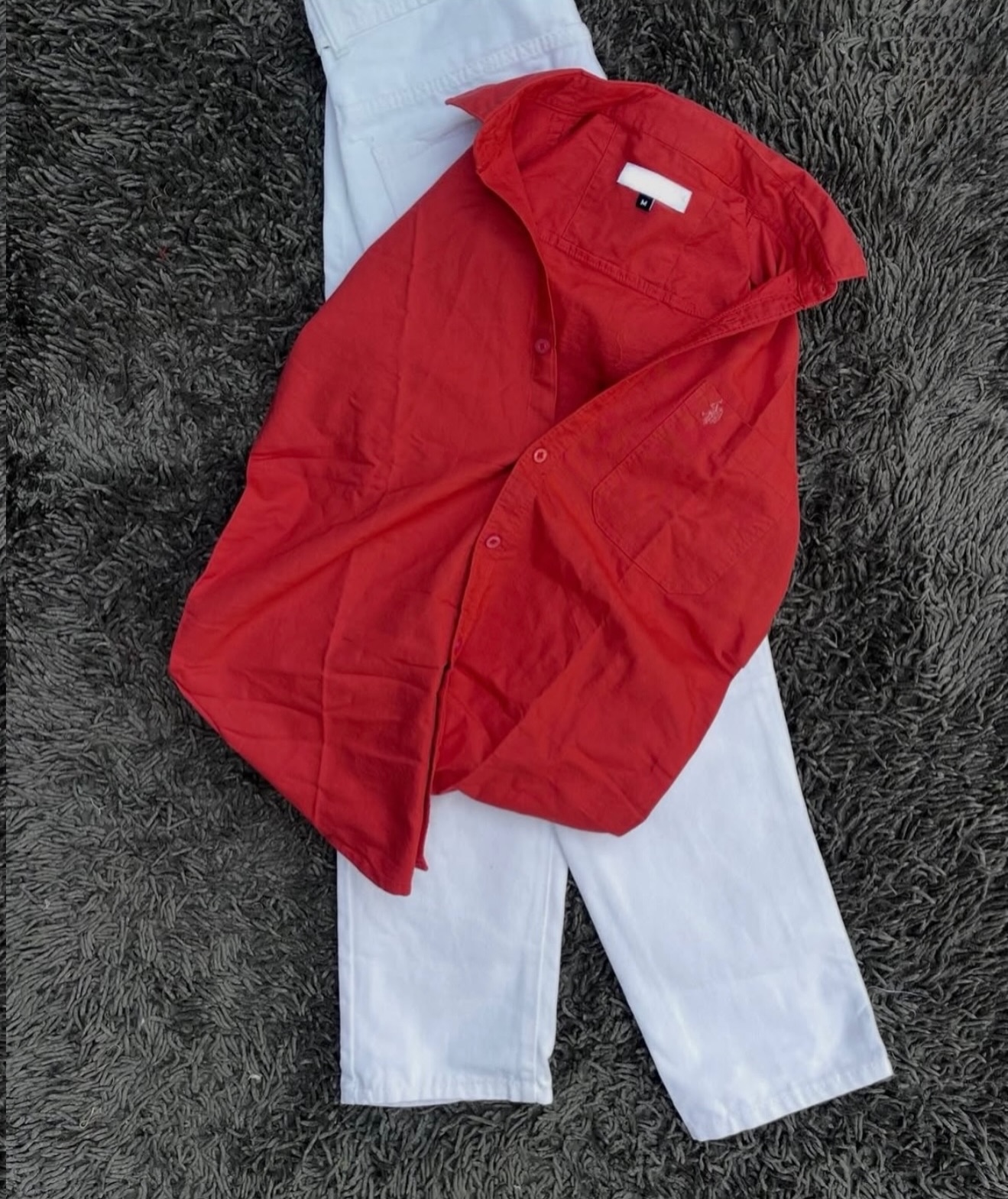 Dark Green Shirt & White Trouser Combo at Just ₹149!
