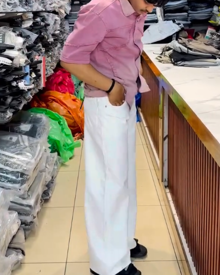 Classic White Wide-Leg Pants – Clean Look, Premium Comfort