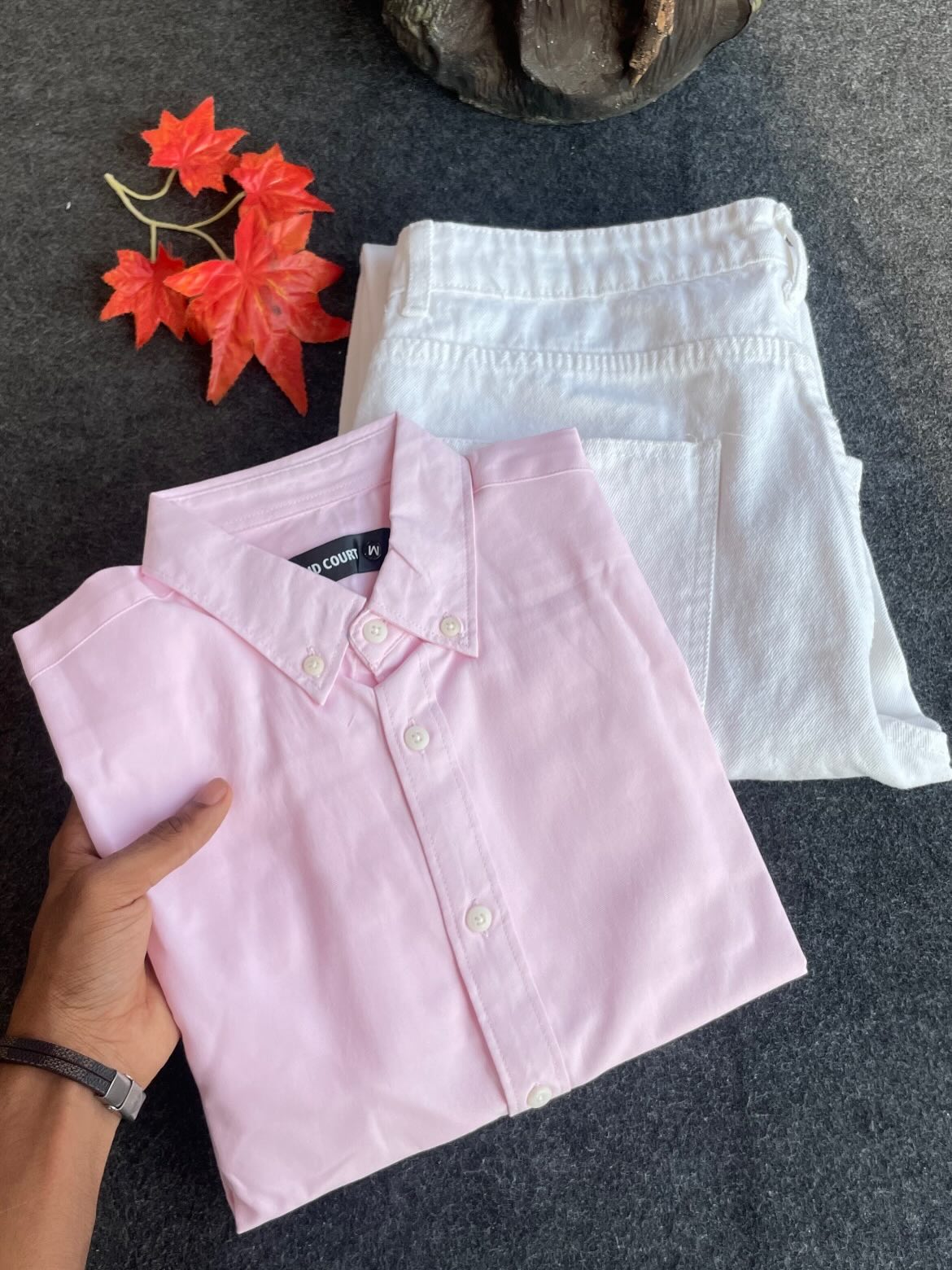 Premium Oxford Cotton Solid Casual Shirt
